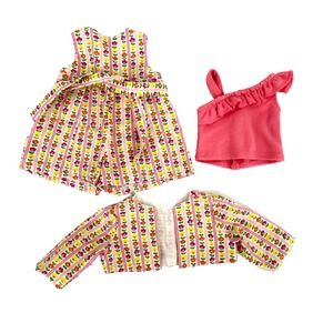 Party Outfit American Girl Dolls, 18" Dolls Jumper Dress Lined Jacket Blouse #27